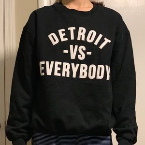 Detroit vs. Everyone Crewneck